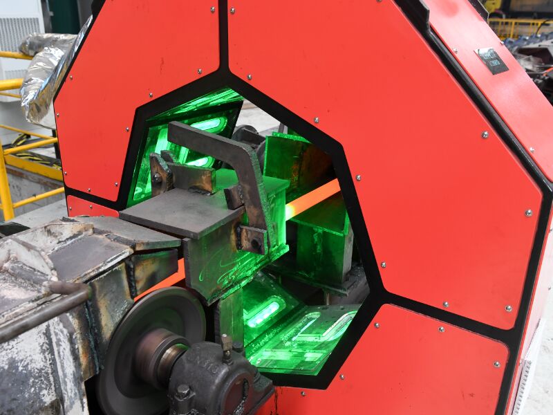 AI Surface Inspection System for Bar Mill Line 3